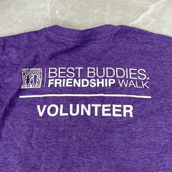 Unisex Gildan Best Buddies Friendship Walk Inclusion Short Sleeve Shirt Large - Picture 11 of 14